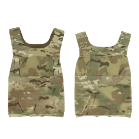 Slickster Base Large Plate Carrier in Multicam with laminate shoulder straps